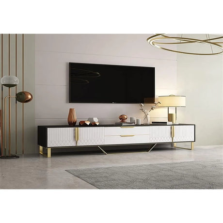 Posh Lacquer TV Stand Complete Home Furnish