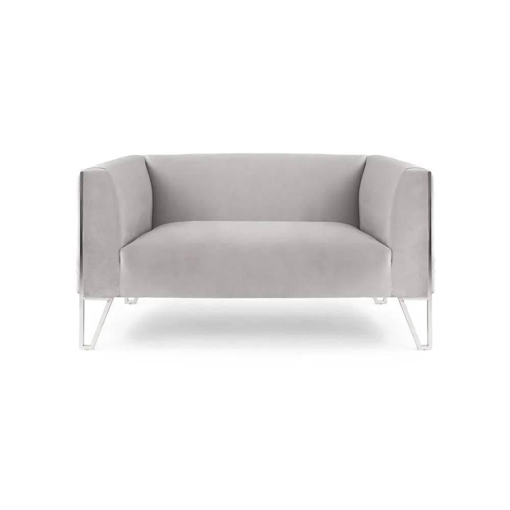 Truro Loveseat in Grey Xcella