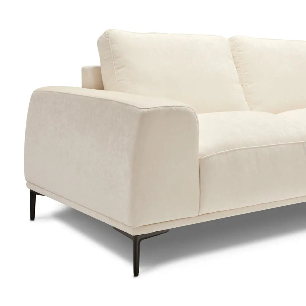 Middleton Sectional Sofa in Beige Linen Xcella
