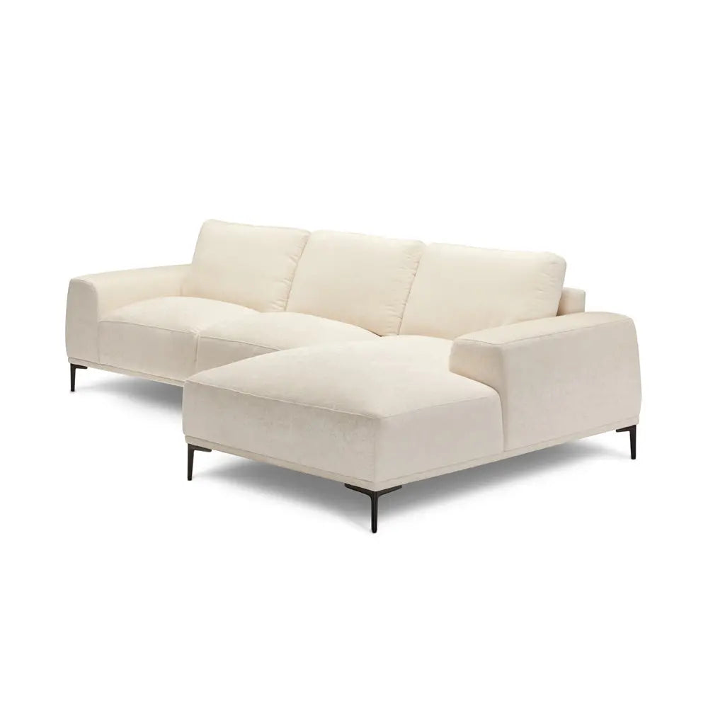 Middleton Sectional Sofa in Beige Linen Xcella