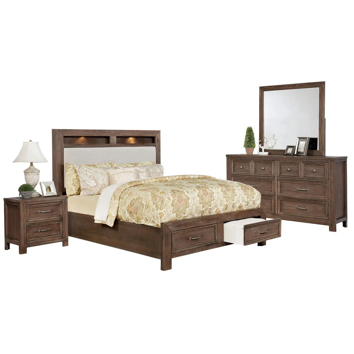 Darcy Bedroom set 1700 - Complete Home Furnish