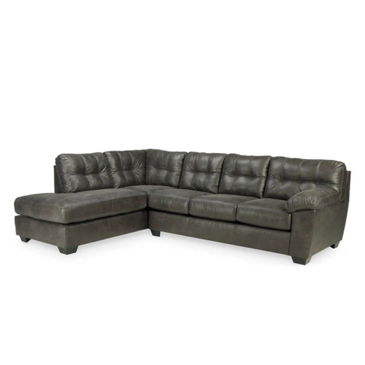 Ashley Fallston 2Pc Sectional in Slate Signature Design by Ashley