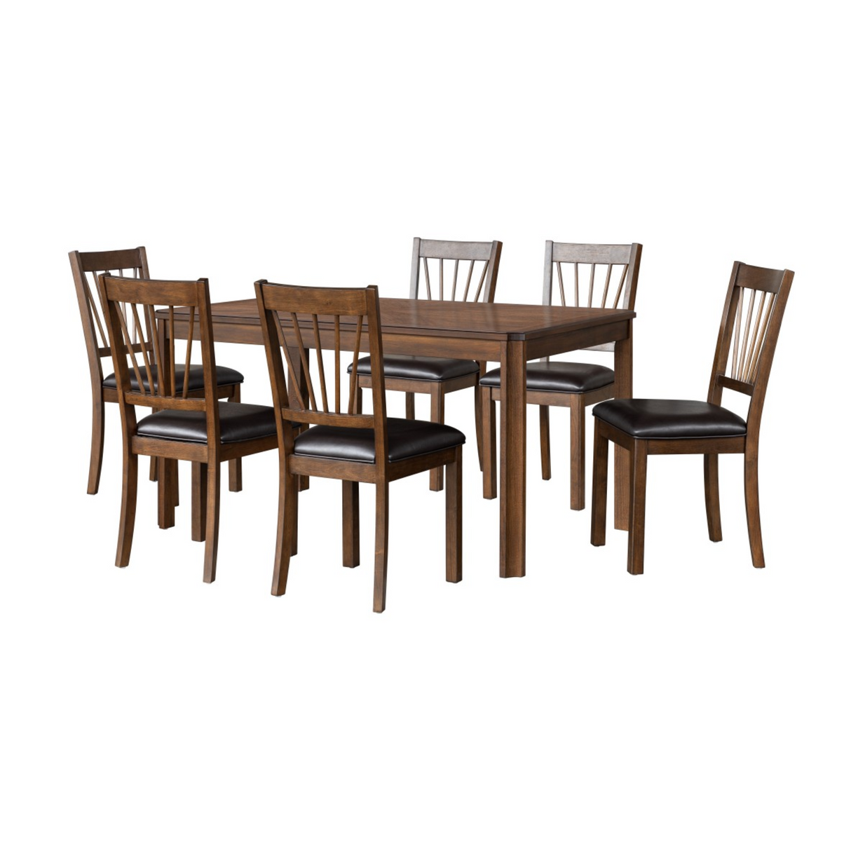 Aubin Dining Set in Espresso