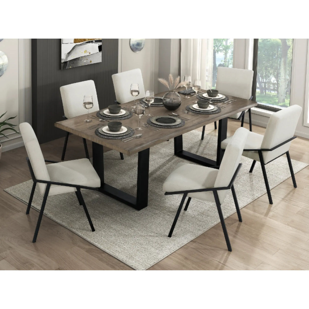 Rochelle Dining Set 5939 M.A.Z