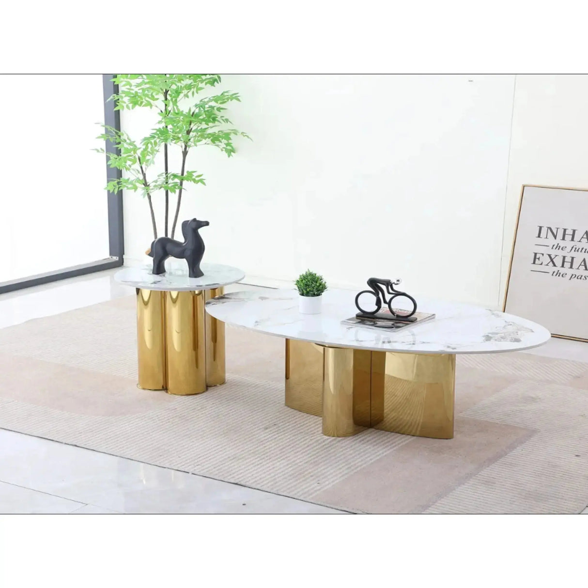 Lotus Marble Coffee Table VFI
