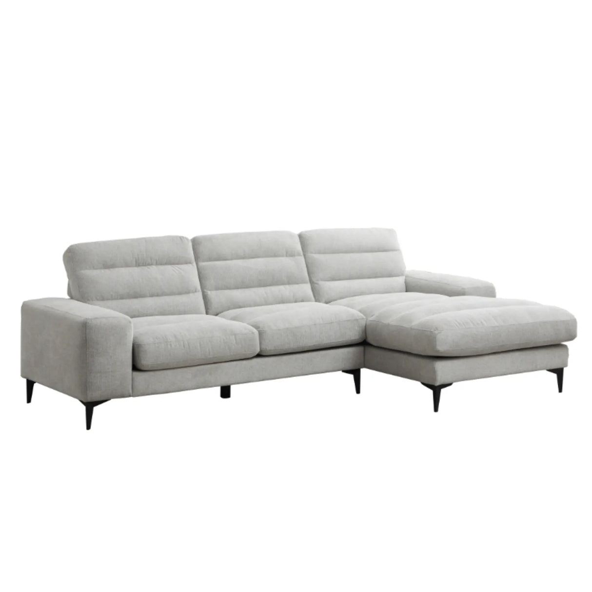 Suki 2Pc Sectional with Chaise 99084LGY M.A.Z