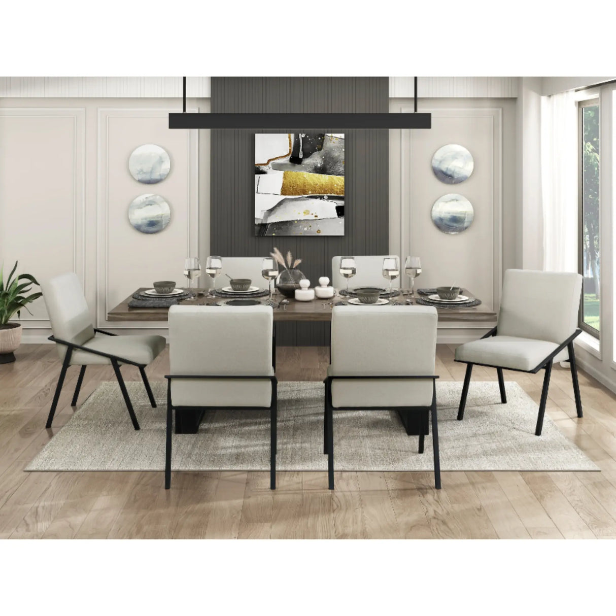 Rochelle Dining Set 5939 M.A.Z