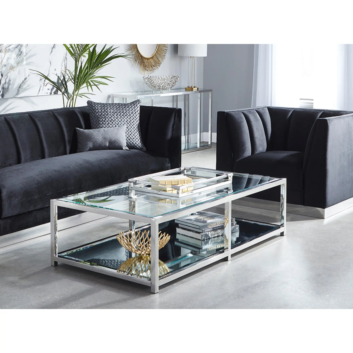 Caspian Rectangular Coffee Table Xcella