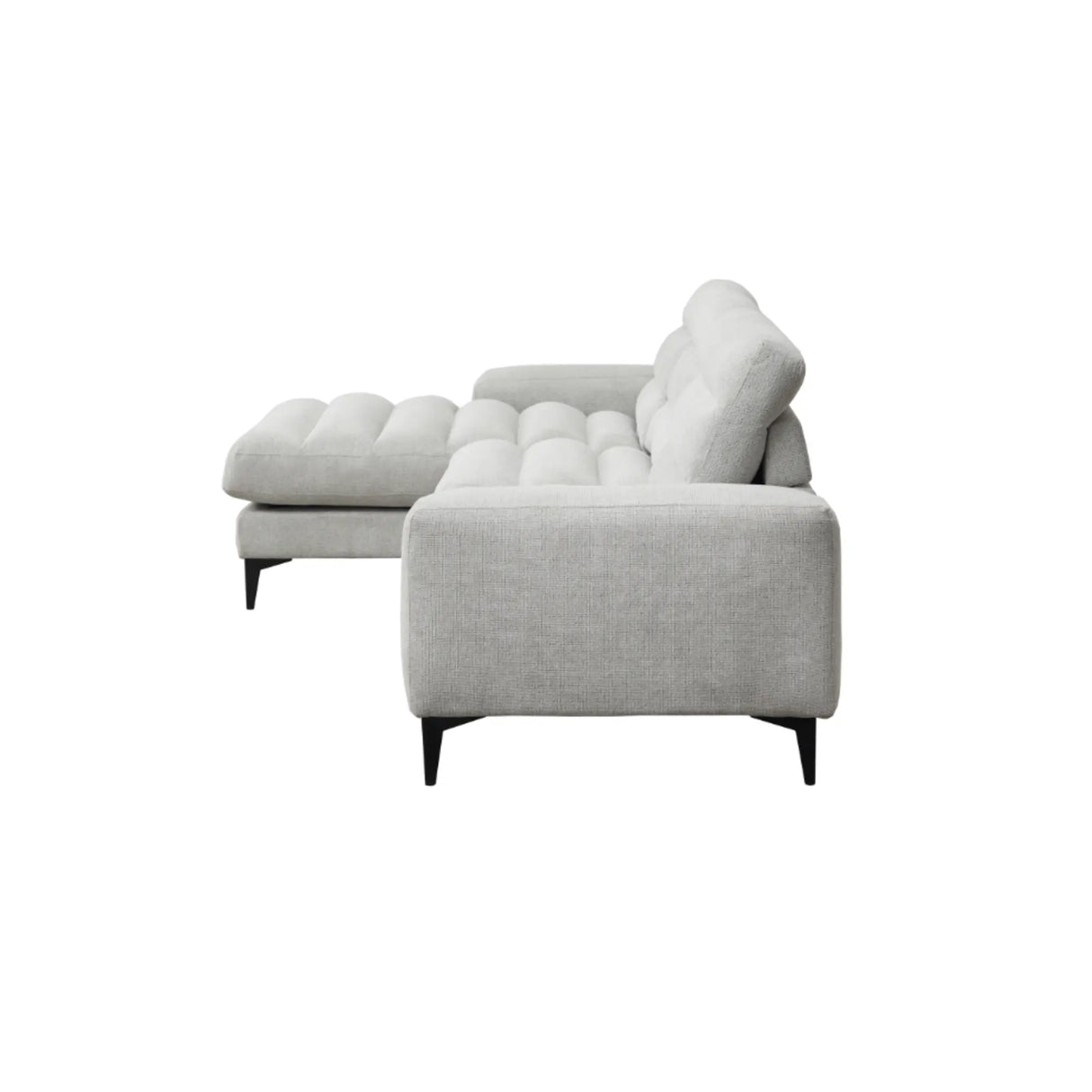 Suki 2Pc Sectional with Chaise 99084LGY M.A.Z