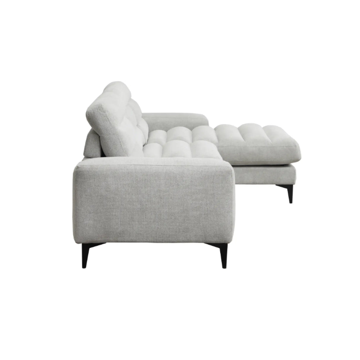 Suki 2Pc Sectional with Chaise 99084LGY M.A.Z