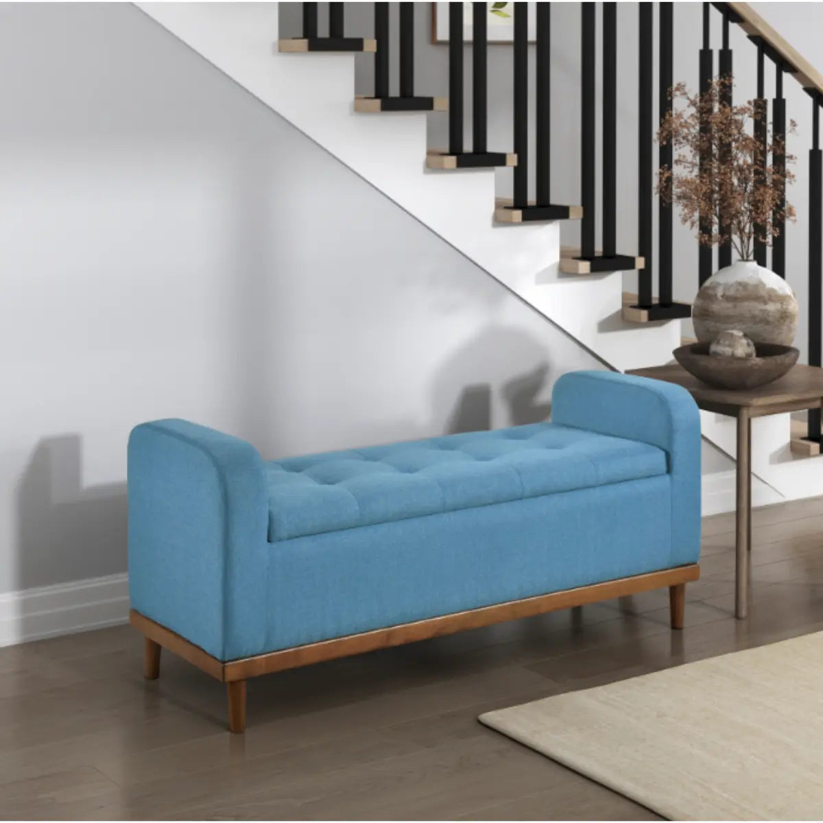 Lift Top Storage Bench 4590BU Complete Home Furnish