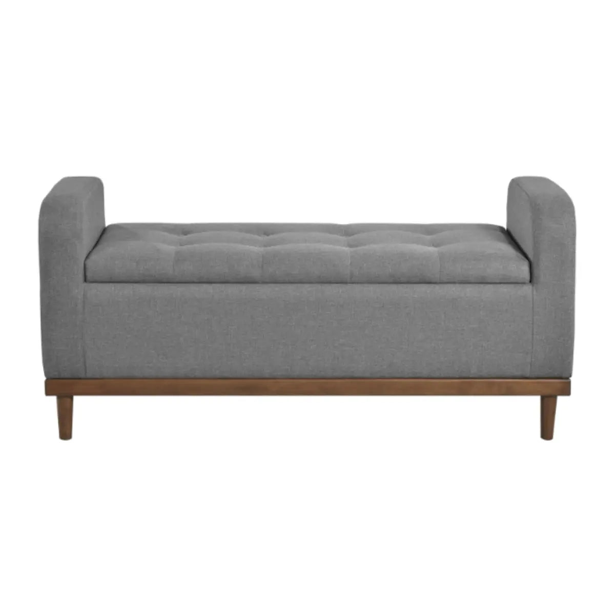 Lift Top Storage Bench 4590GY Complete Home Furnish