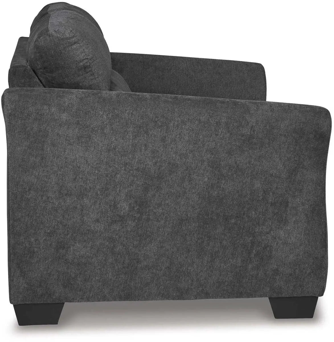 Ashley Miravel Loveseat in Gunmetal Signature Design by Ashley