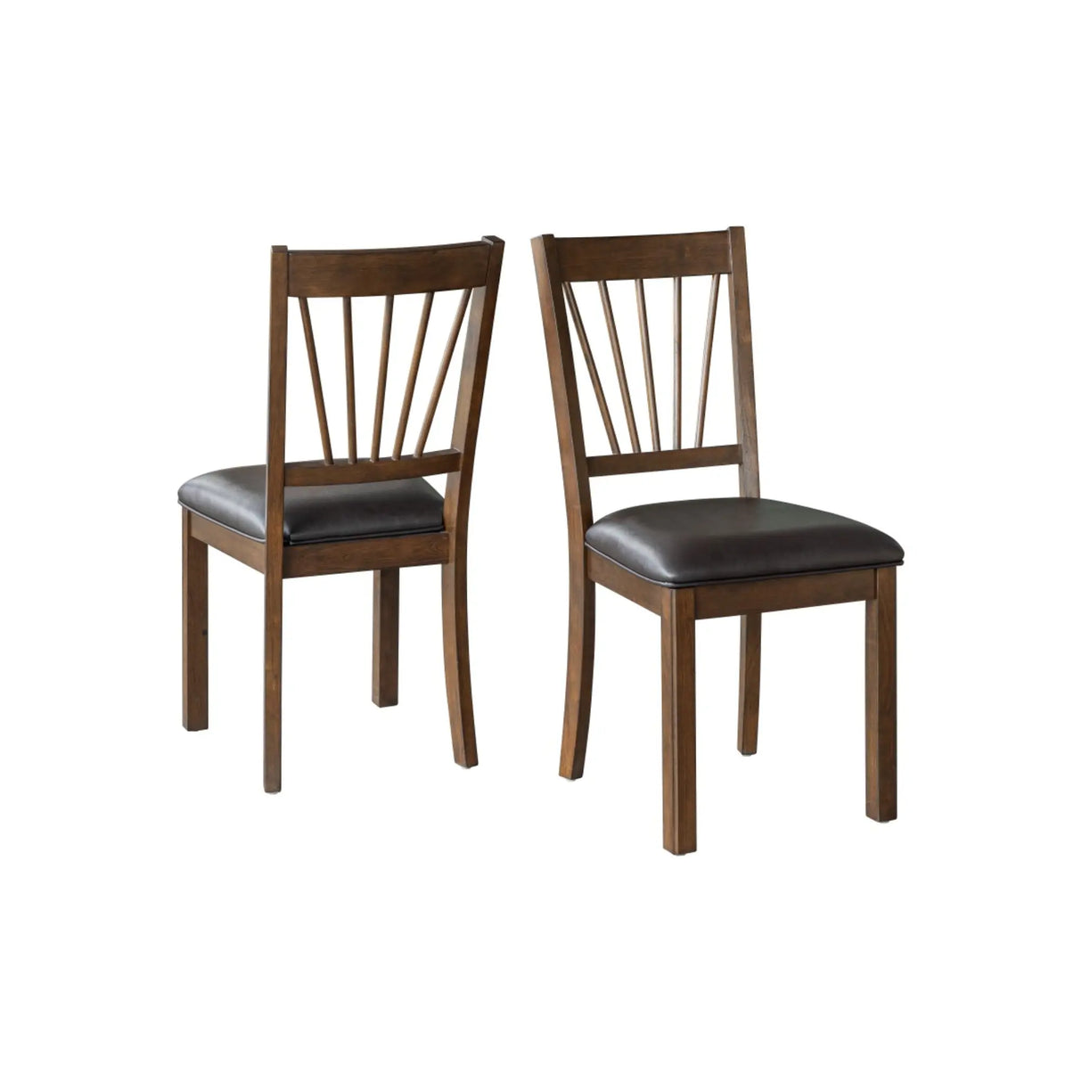 Aubin Dining Set in Espresso Brassex