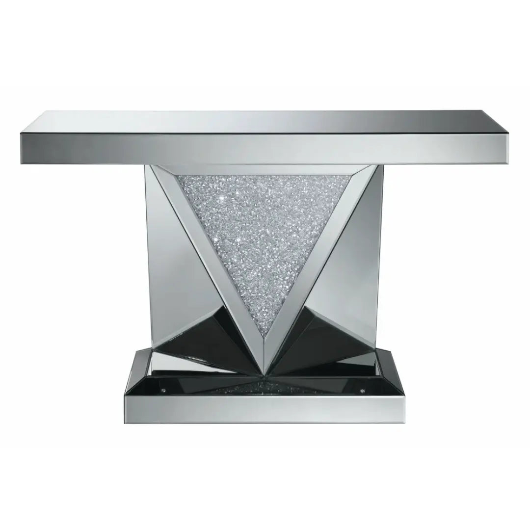 Acmi Geometric LED Console Table Galaxy