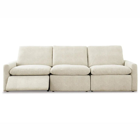 Ashley Hartsdale 3Pc Power Recliner Sectional in Linen Signature Design by Ashley