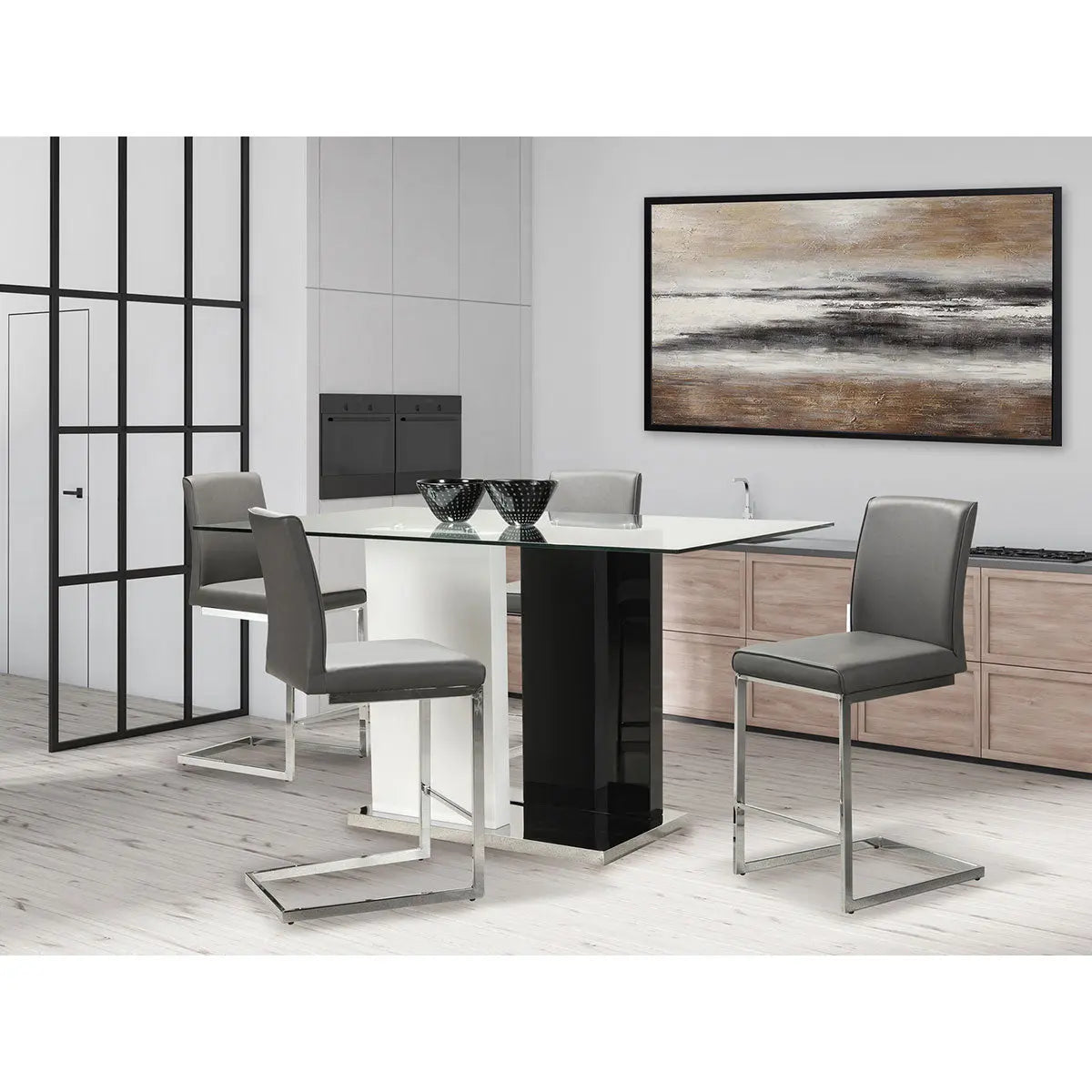 Libra 5 pc Counter Height Dining Set 6848 - Complete Home Furnish