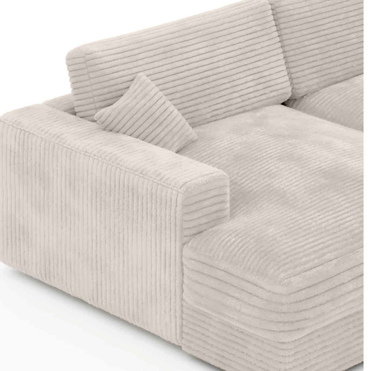 Phoenix Double Lounger in Beige Brassex