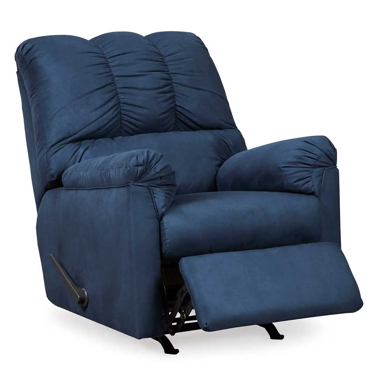 Ashley Darcy Rocker Recliner in Blue - Brampton Furniture Store