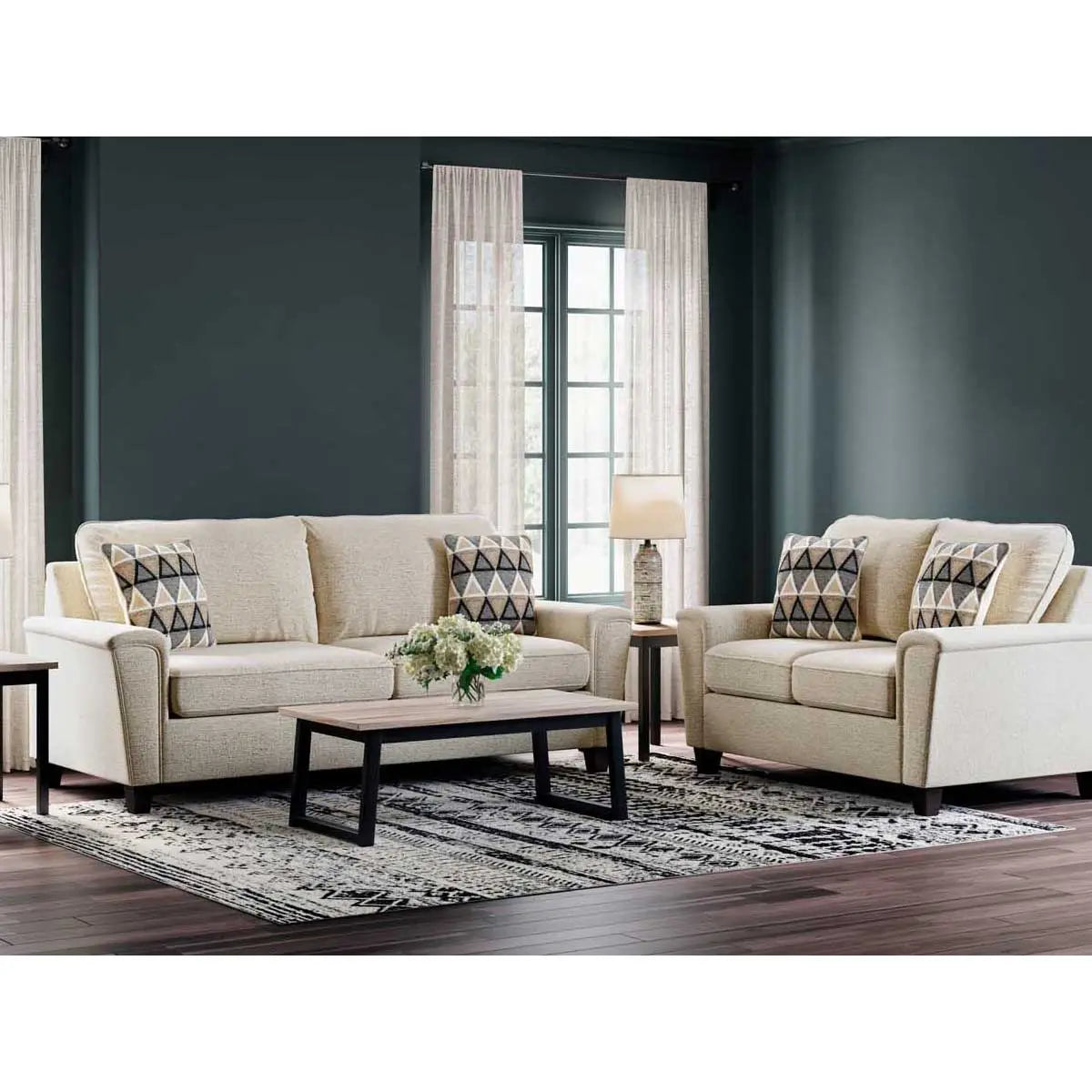 Ashley Abinger Sofa in Natural - Brampton Furniture Store