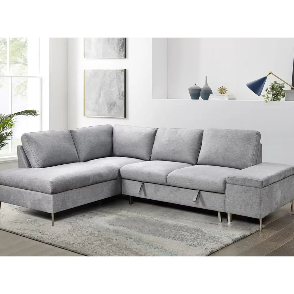 9022 Sofa Bed in Grey I.F.Furniture