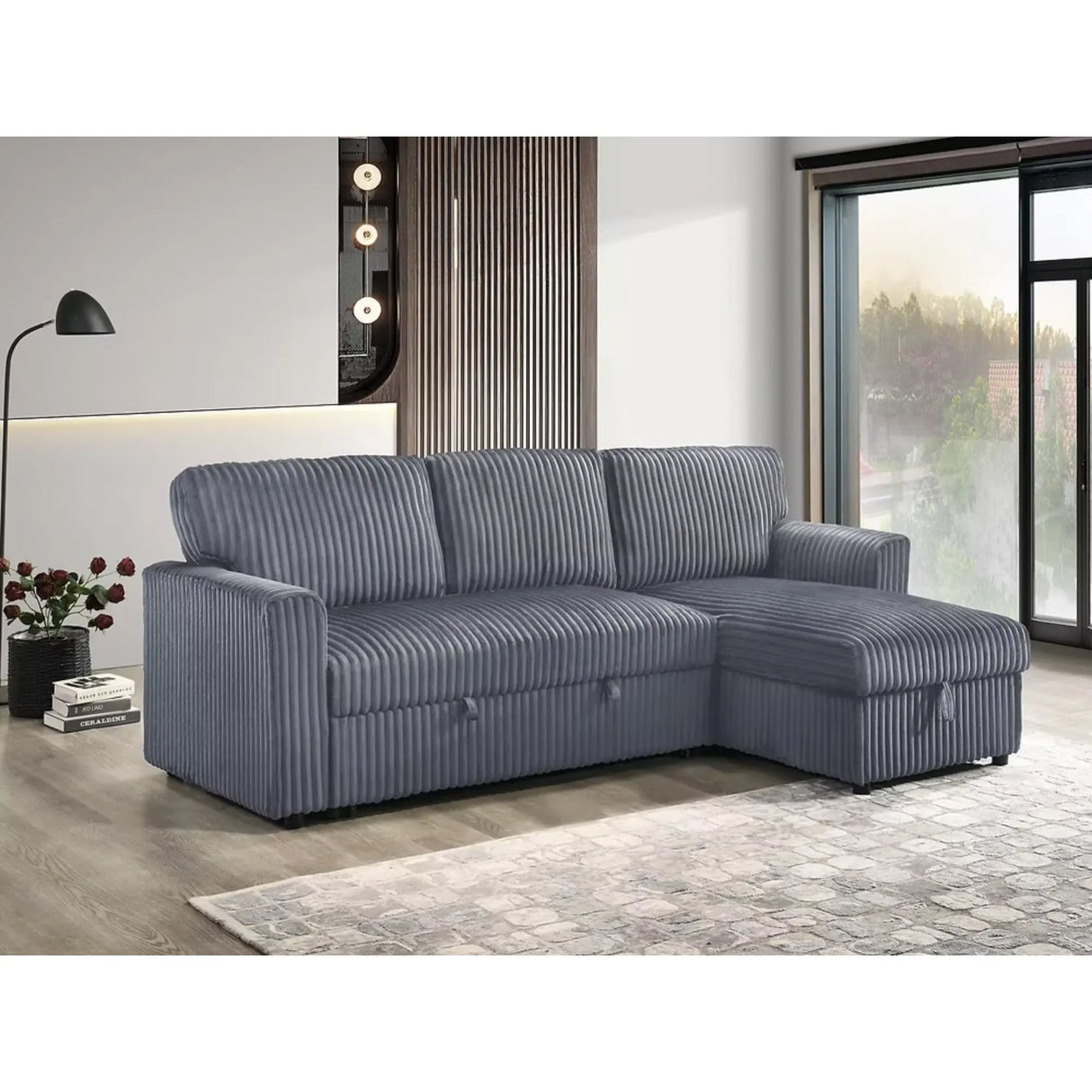 9025 Sofa Bed in Grey I.F.Furniture