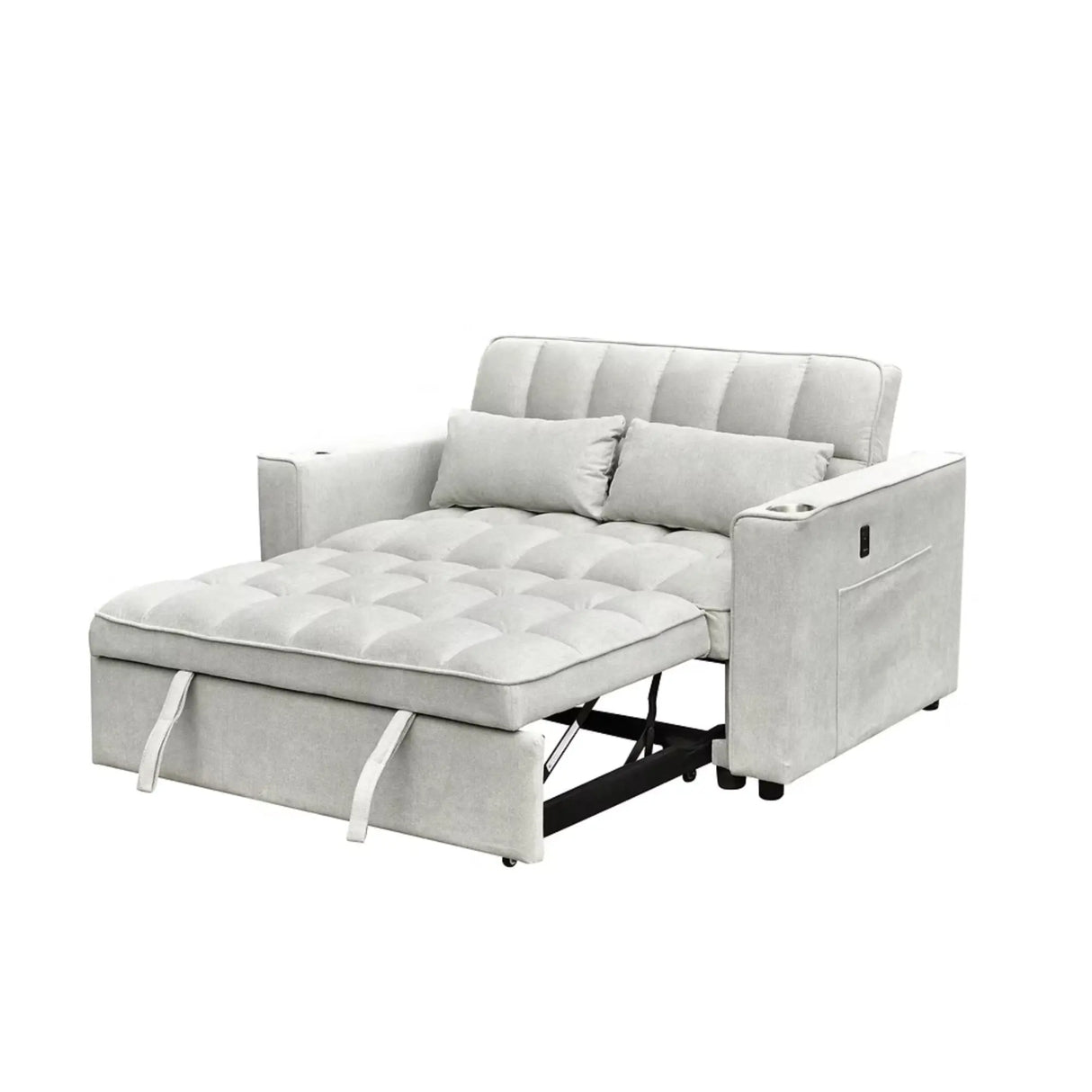 9028 Sofa Bed Sectional in Grey I.F.Furniture