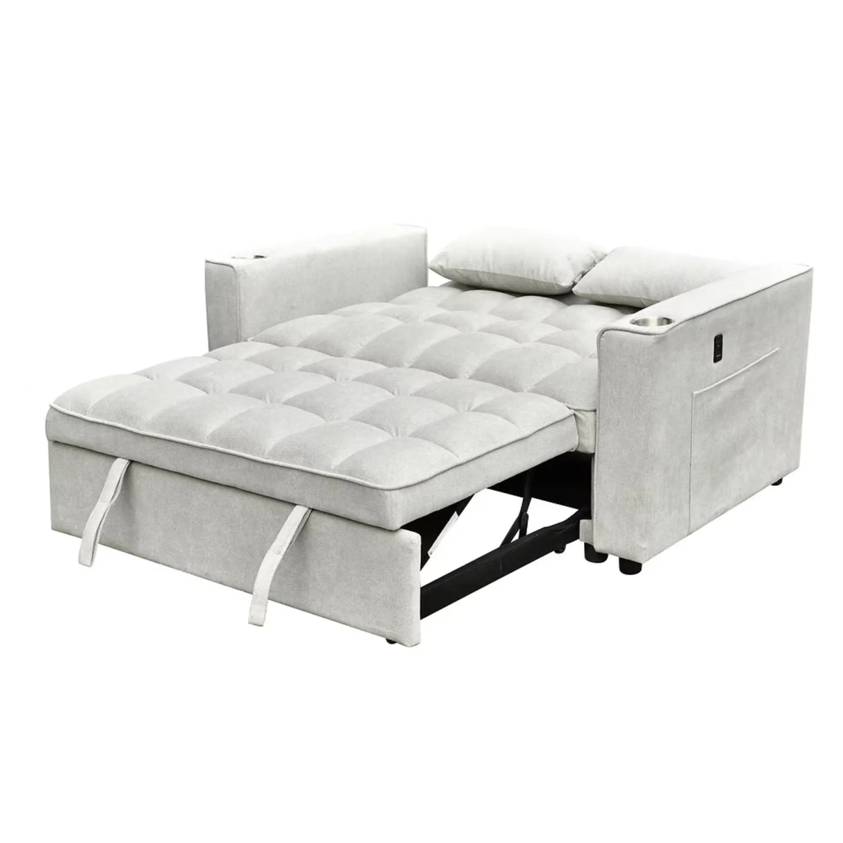 9028 Sofa Bed Sectional in Grey I.F.Furniture