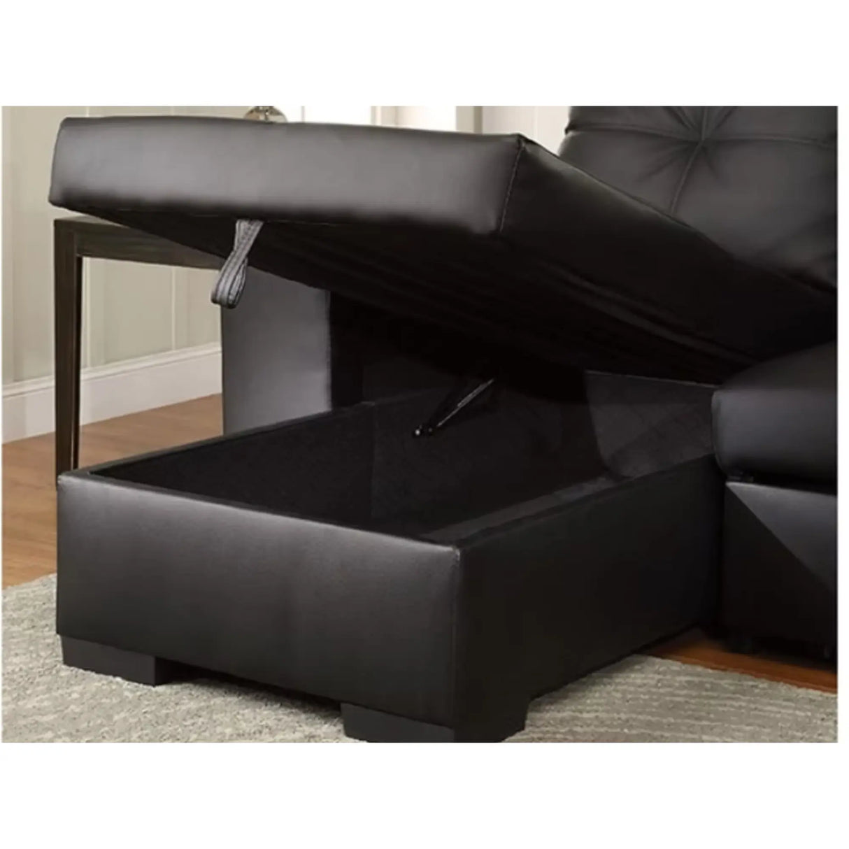 9032 Sofa Bed in Black I.F.Furniture