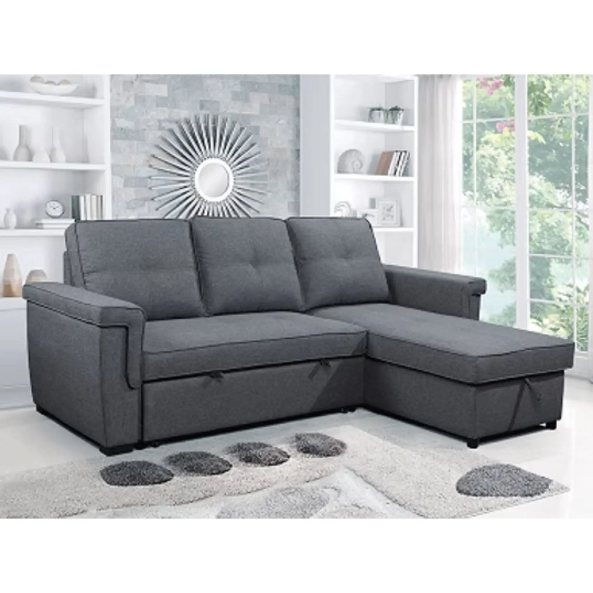 9040 Sofa Bed in Grey I.F.Furniture