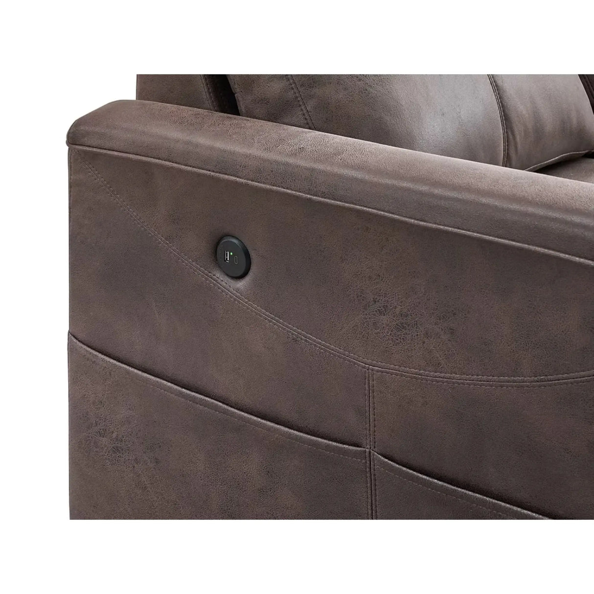 9075 Sofa Bed in Brown I.F.Furniture