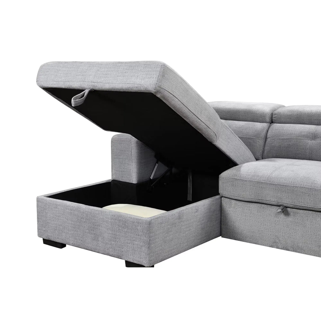 9080 Sofa Bed Sectional in Grey I.F.Furniture