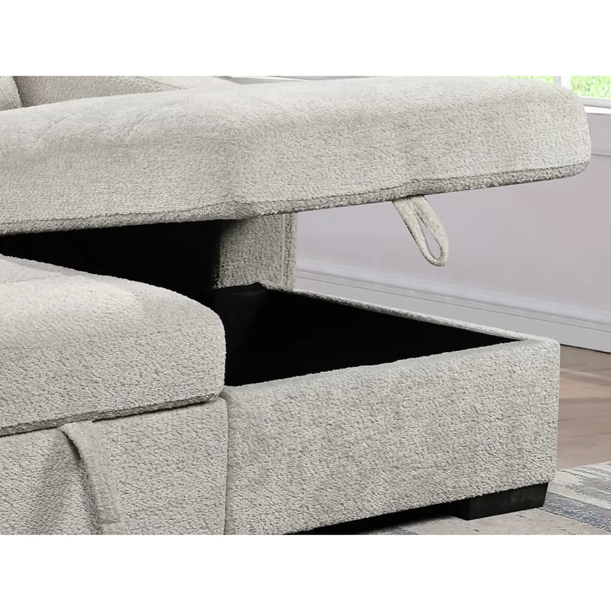 9086 Sofa Bed Sectional in Grey I.F.Furniture