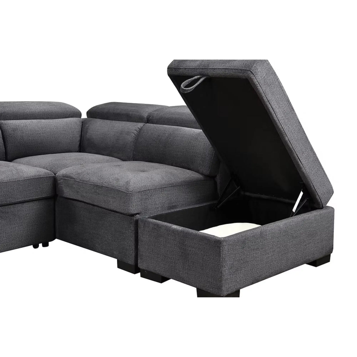 9090 Sofa Bed Sectional in Grey I.F.Furniture