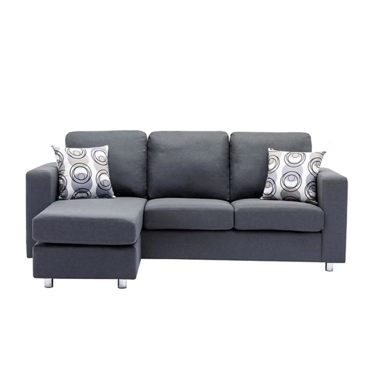 9325 Sectional in Grey I.F.Furniture