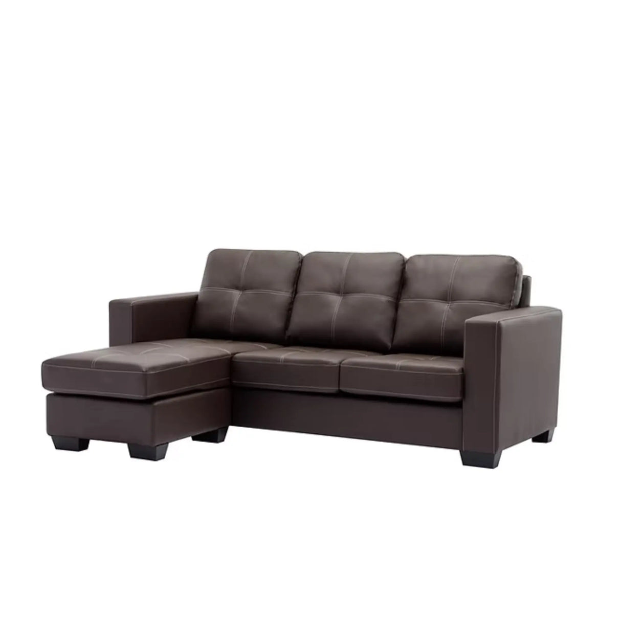 9355 Sectional in Black I.F.Furniture