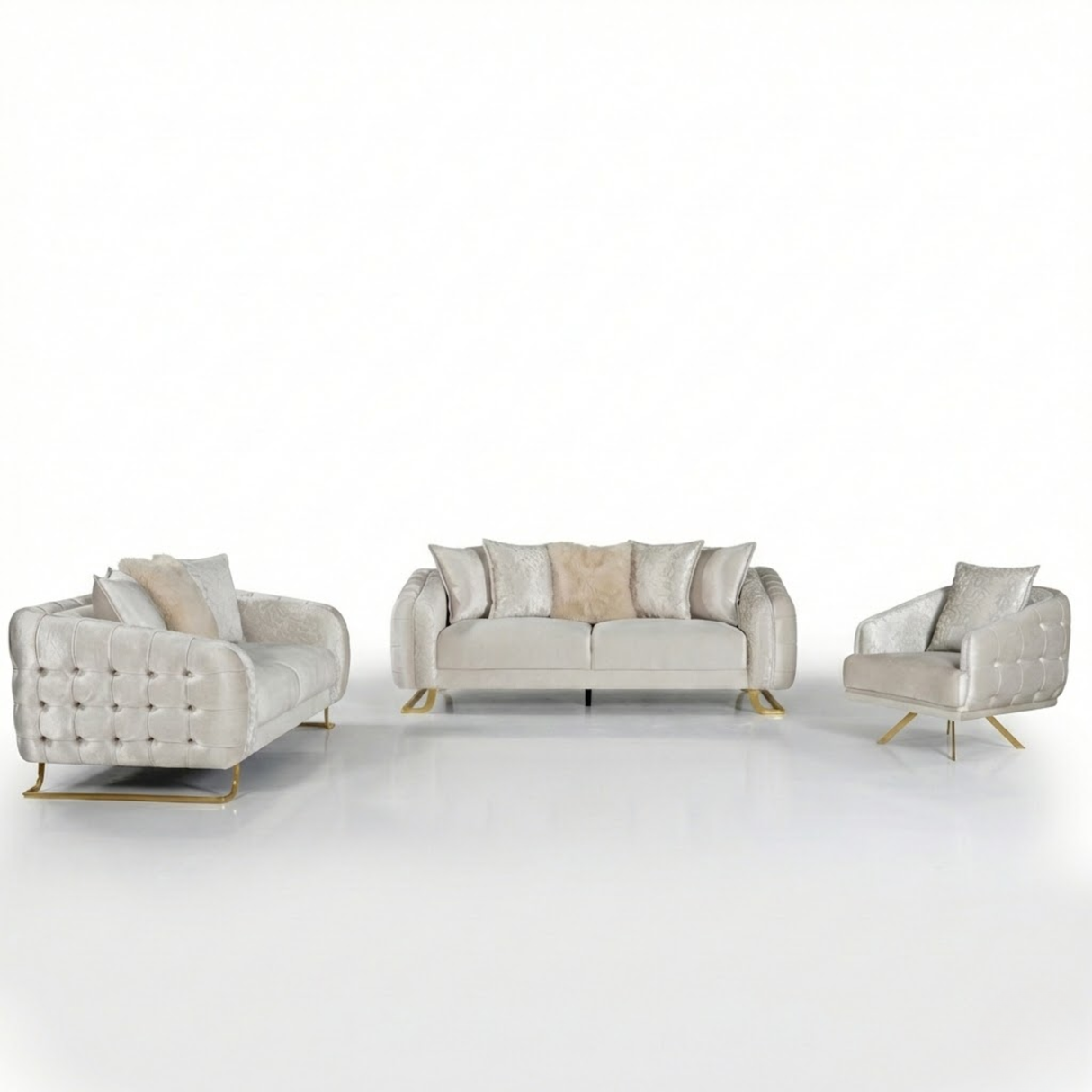 Atlantics Turkish Style 3pc sofa set VFI