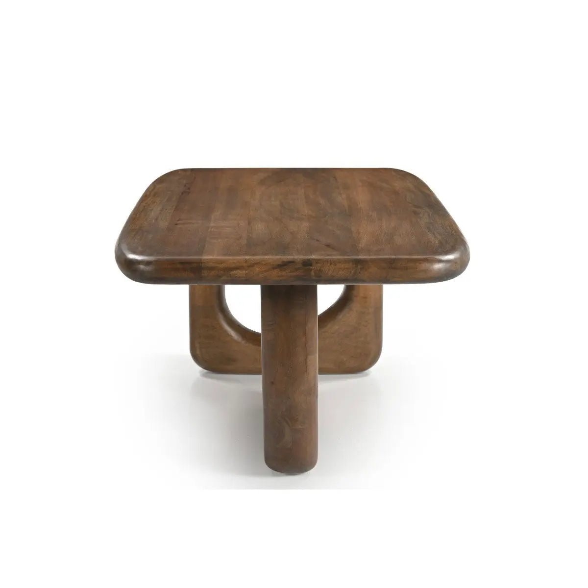 ANYA Coffee Table in Black/Gold Brassex