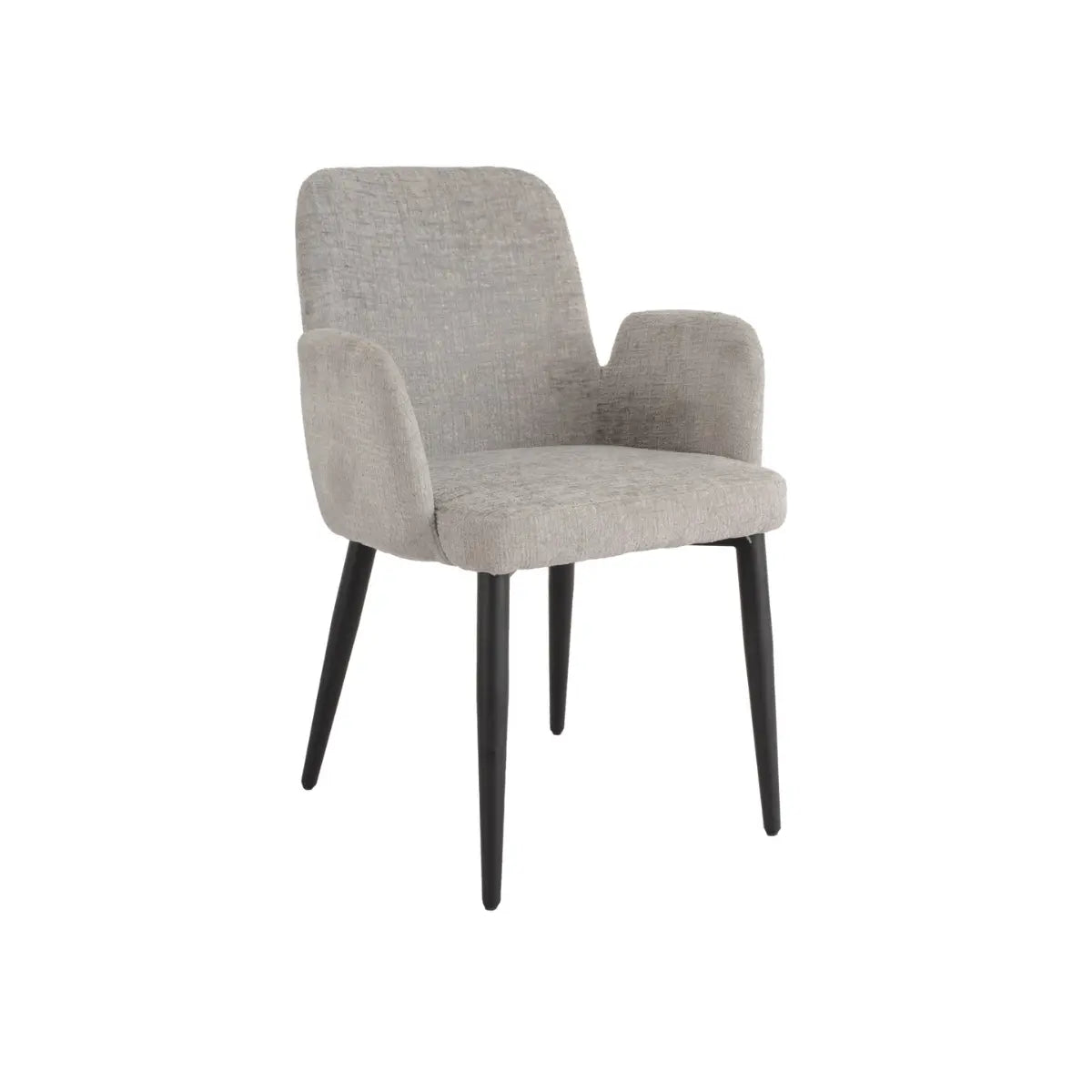 Allora Dining Chair Set in Grey Brassex