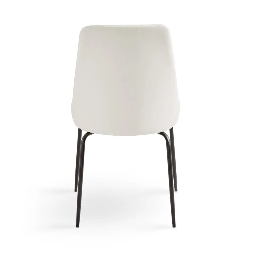 Moira Black Metal Dining Chair - Xcella Furniture