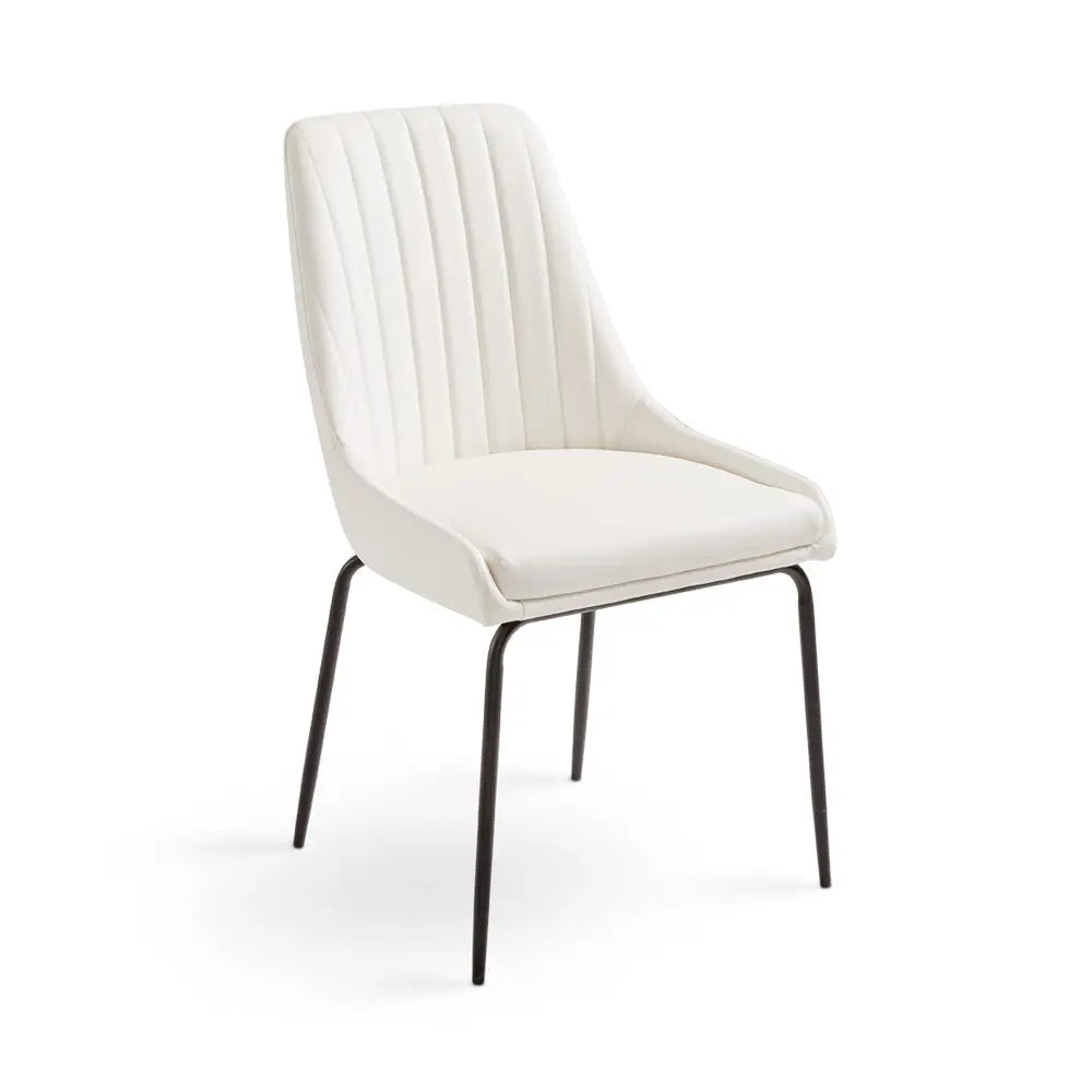 Moira Black Metal Dining Chair - Xcella Furniture