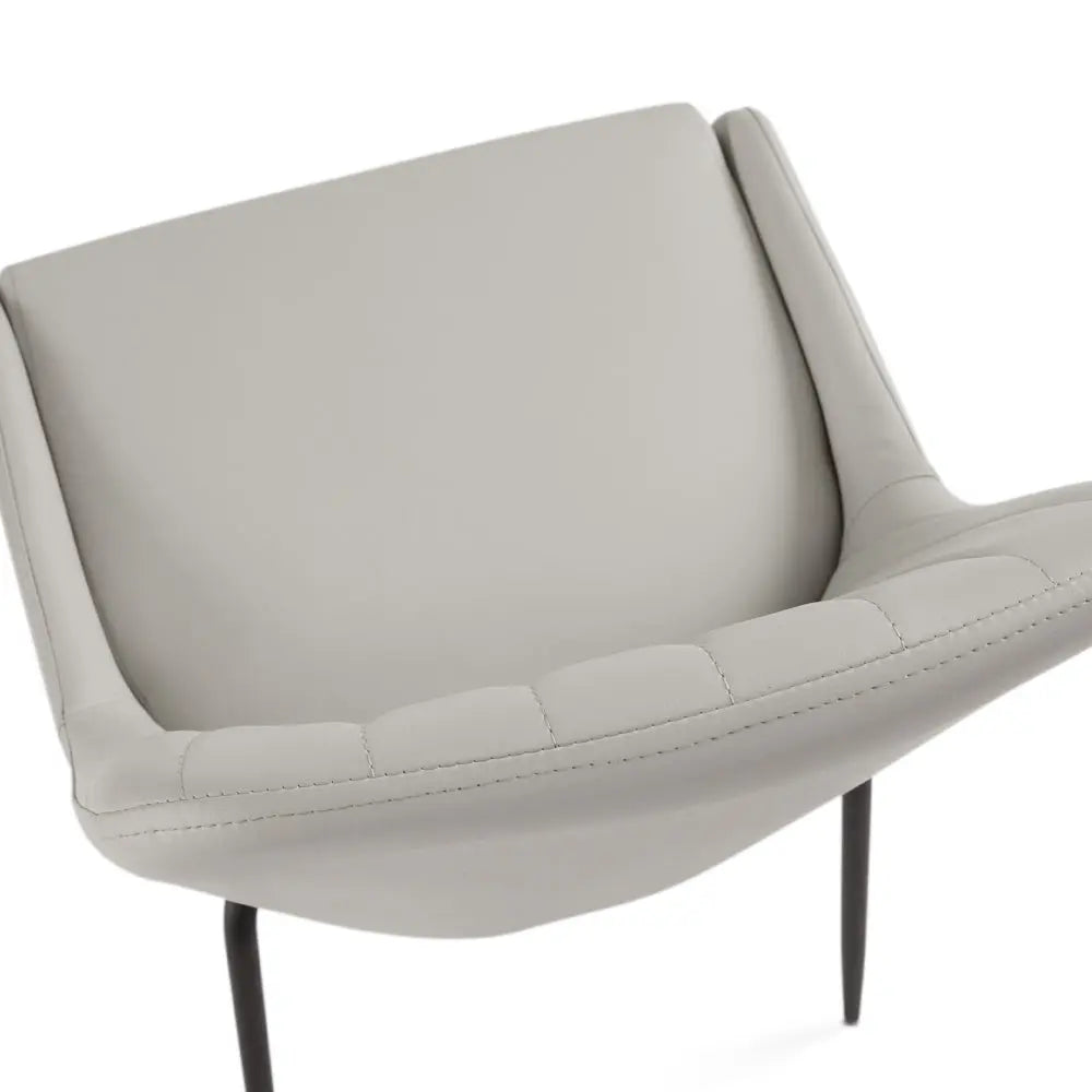 Moira Black Metal Dining Chair - Xcella Furniture