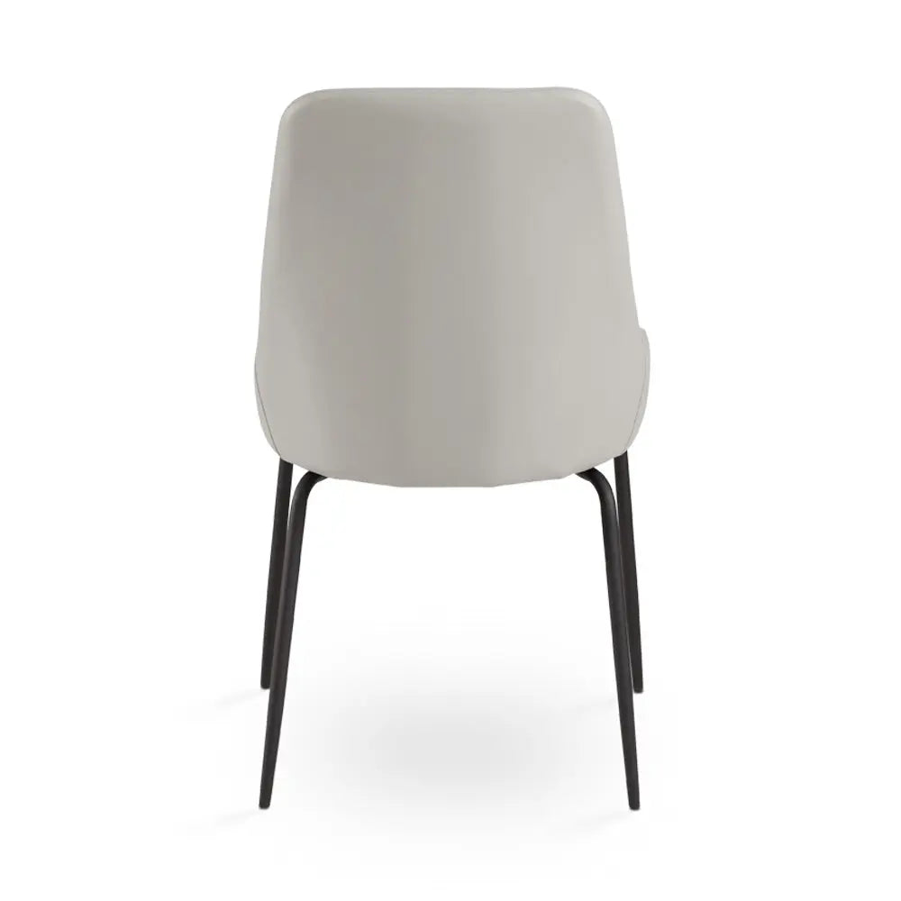 Moira Black Metal Dining Chair - Xcella Furniture
