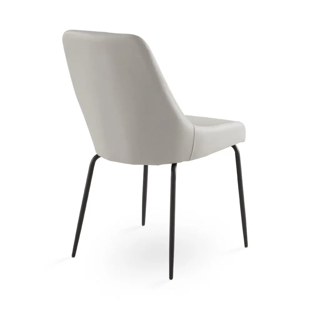Moira Black Metal Dining Chair - Xcella Furniture