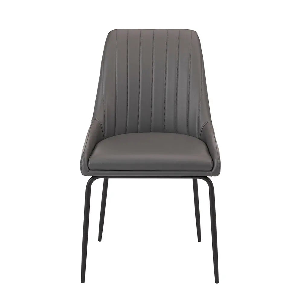 Moira Black Metal Dining Chair - Xcella Furniture