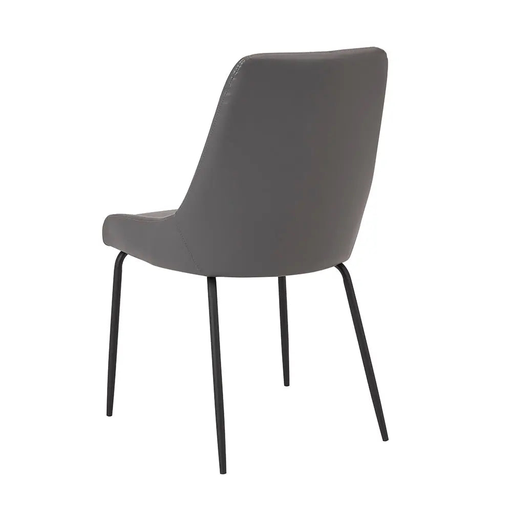 Moira Black Metal Dining Chair - Xcella Furniture