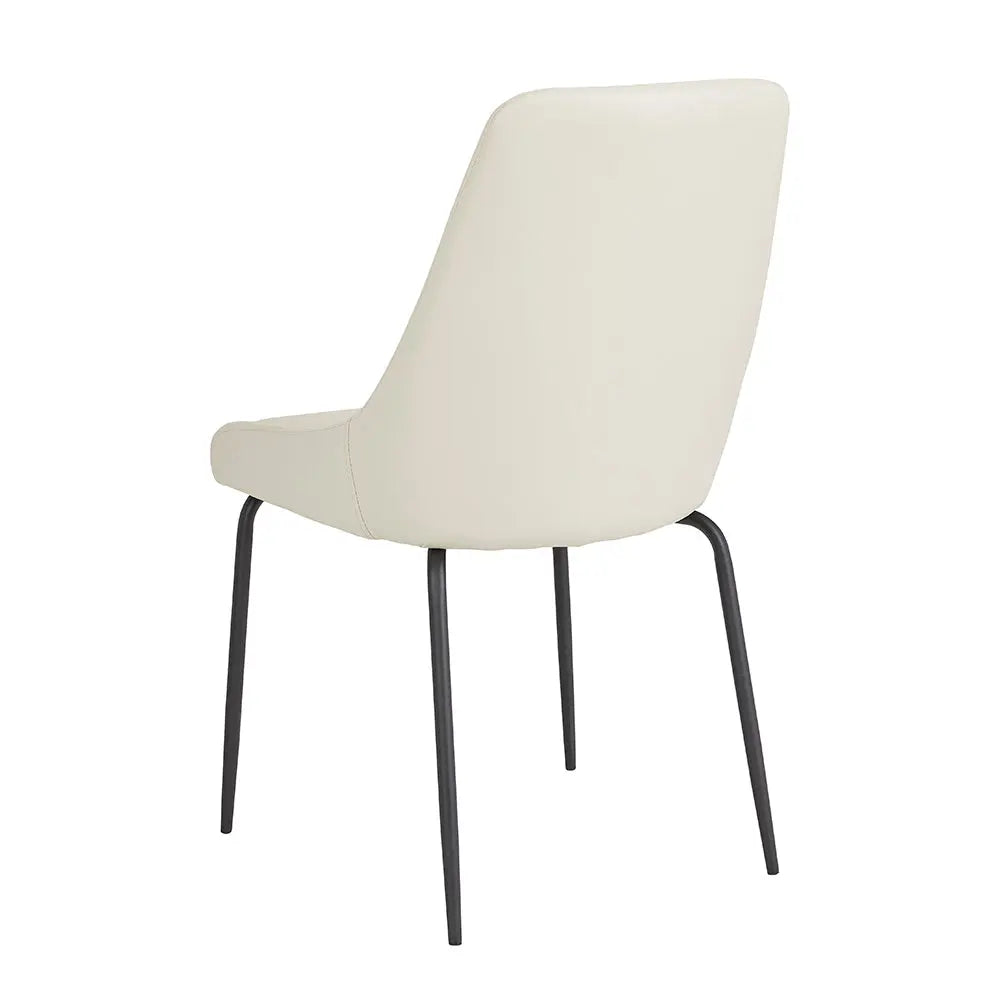 Moira Black Metal Dining Chair - Xcella Furniture