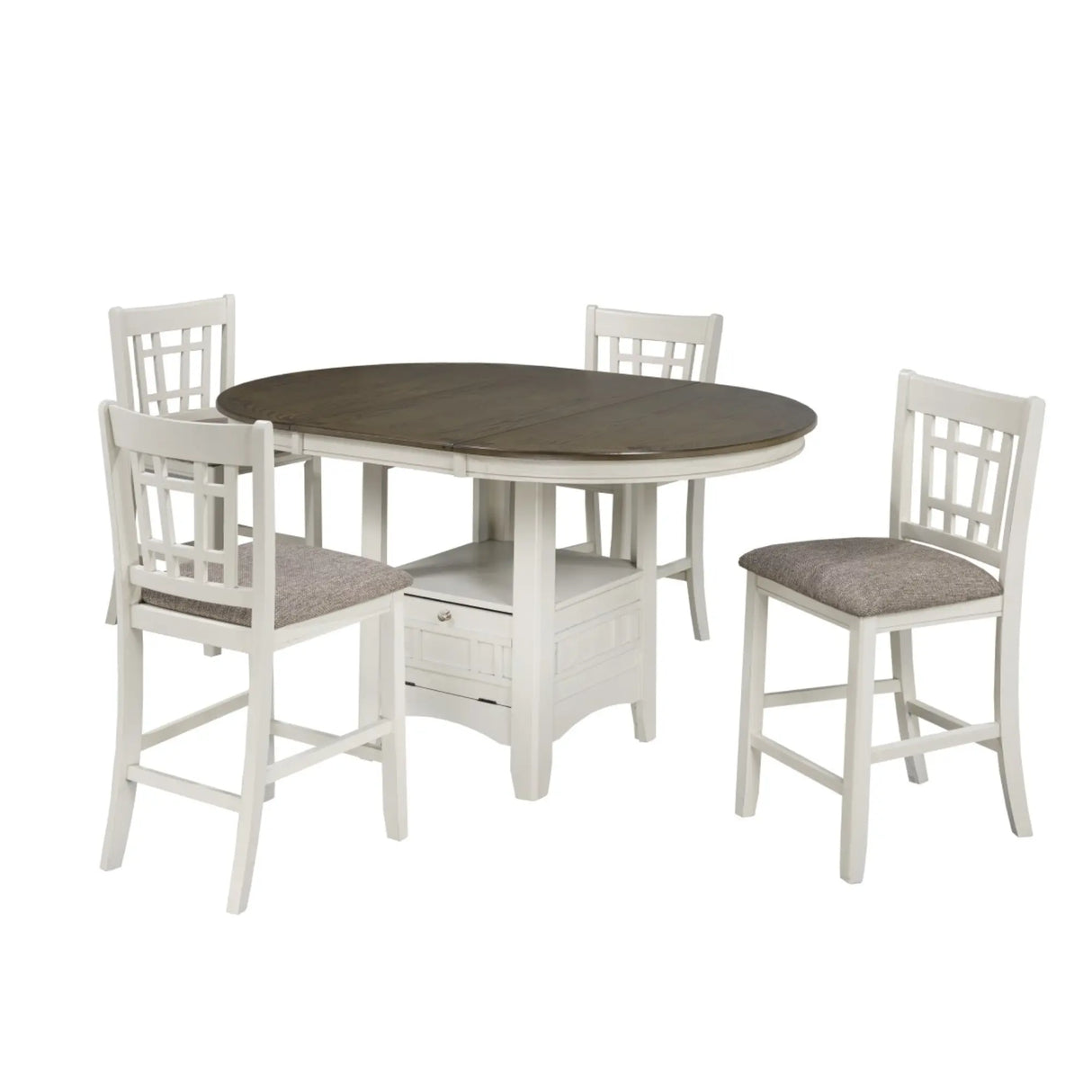 Baltimore Counter Height Dining Set Brassex