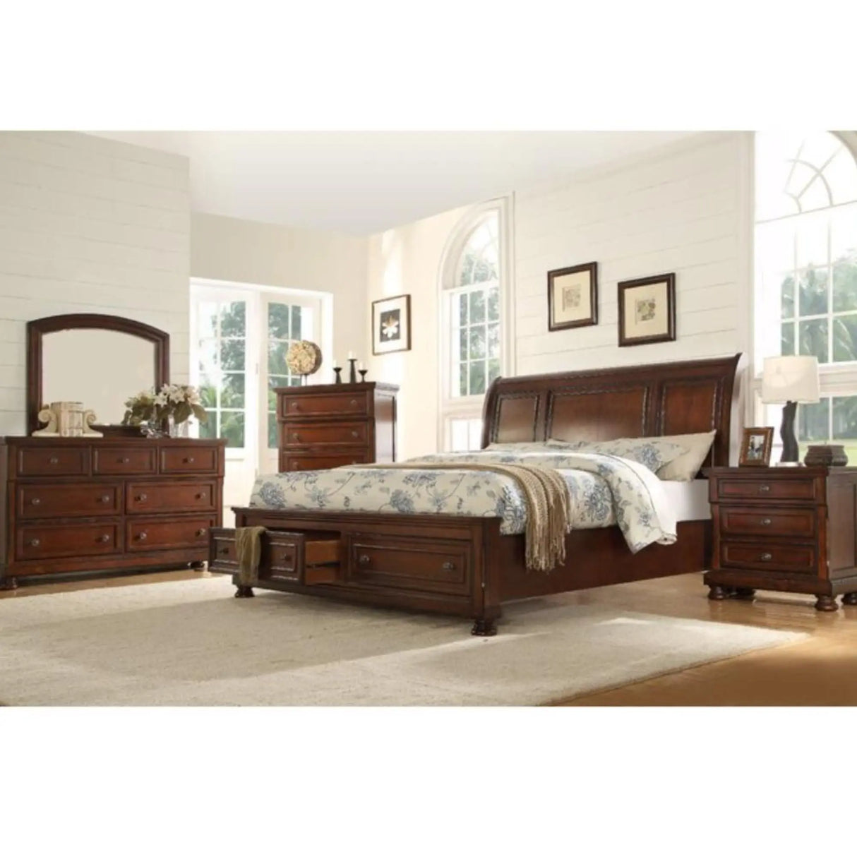 Baltimore 7 Pieces Queen Bedroom Set Matrix Furniture