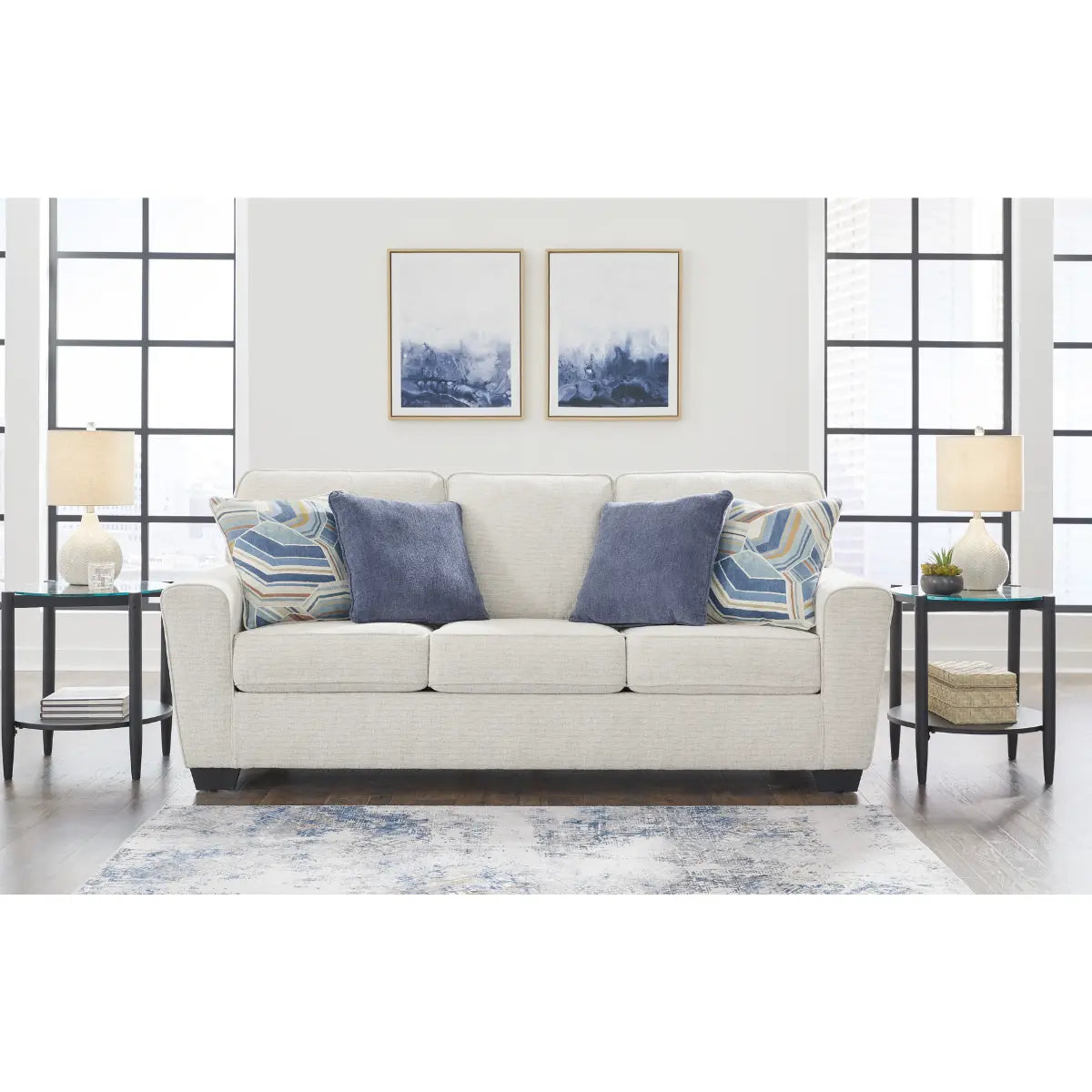 Ashley Cashton Sofa in Snow Signature Design by Ashley